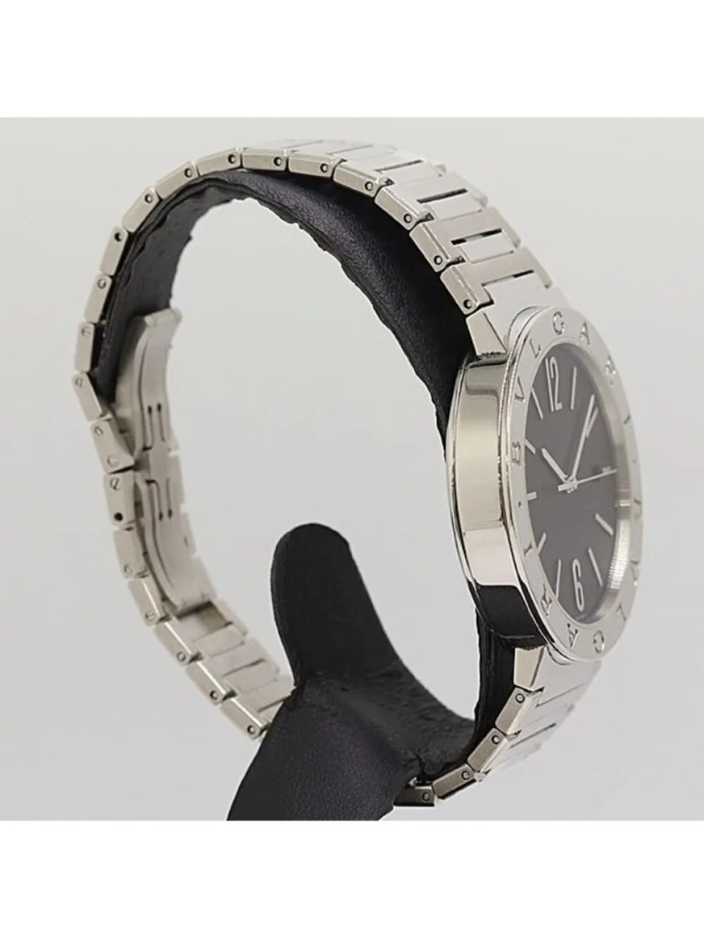 Bvlgari Bulgari Automatic Date Back Scale Black Dial Watch